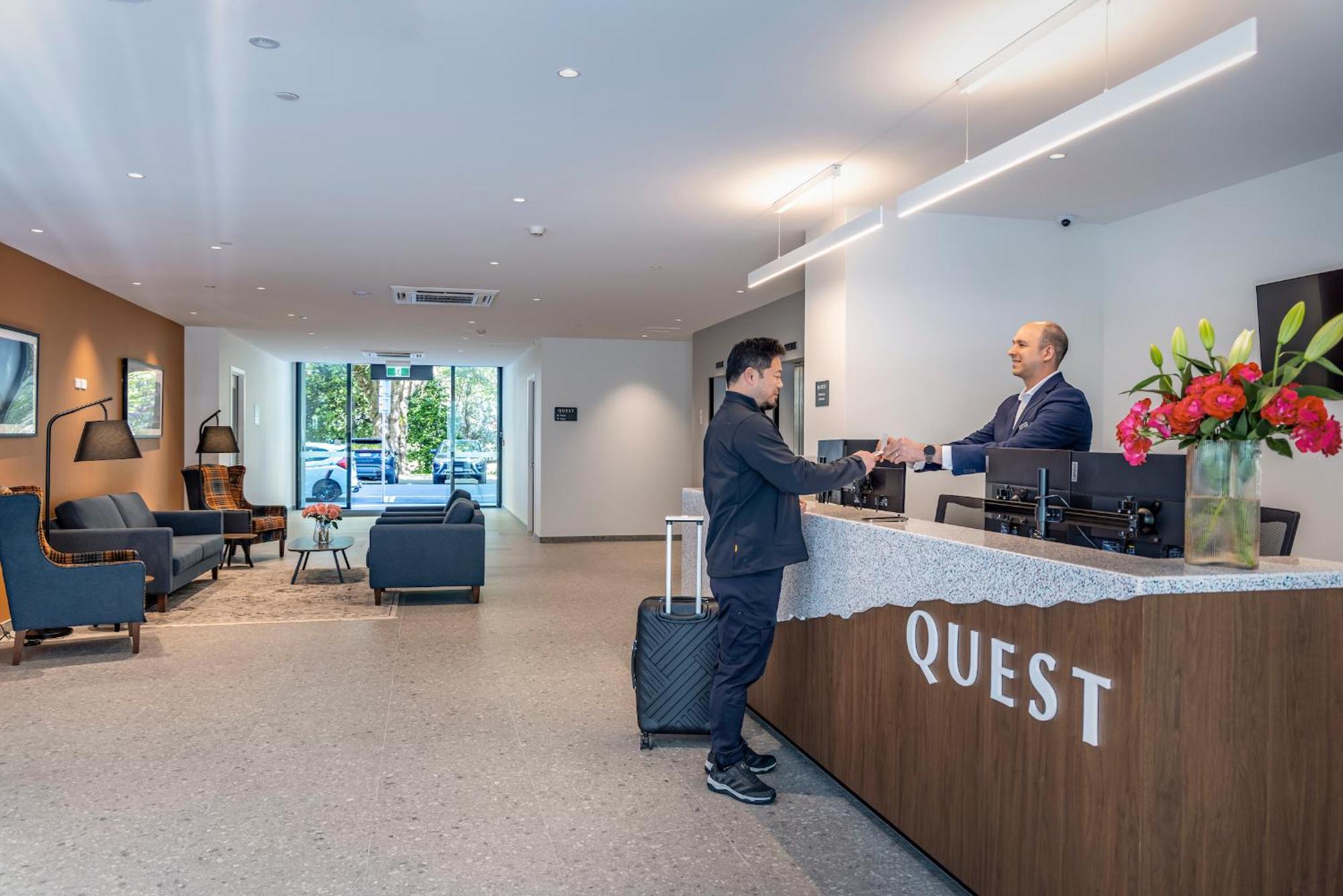 شقة Quest On Cambridge كريستتشيرش المظهر الخارجي الصورة
